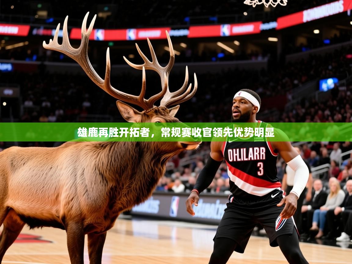 2025爱游戏体育注册优惠雄鹿再胜开拓者,常规赛收官领先优势明显 第2张
