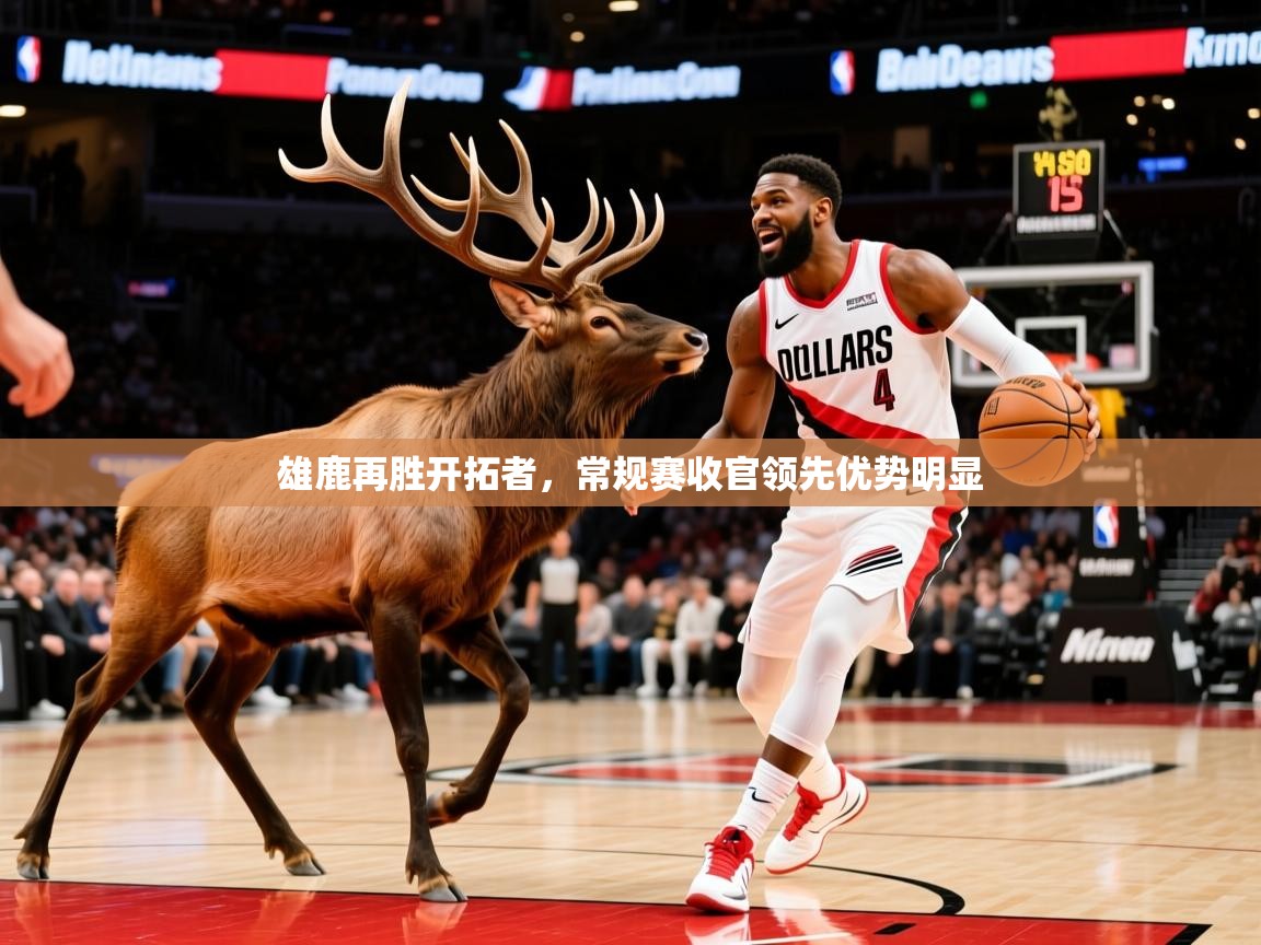 2025爱游戏体育注册优惠雄鹿再胜开拓者,常规赛收官领先优势明显 第4张