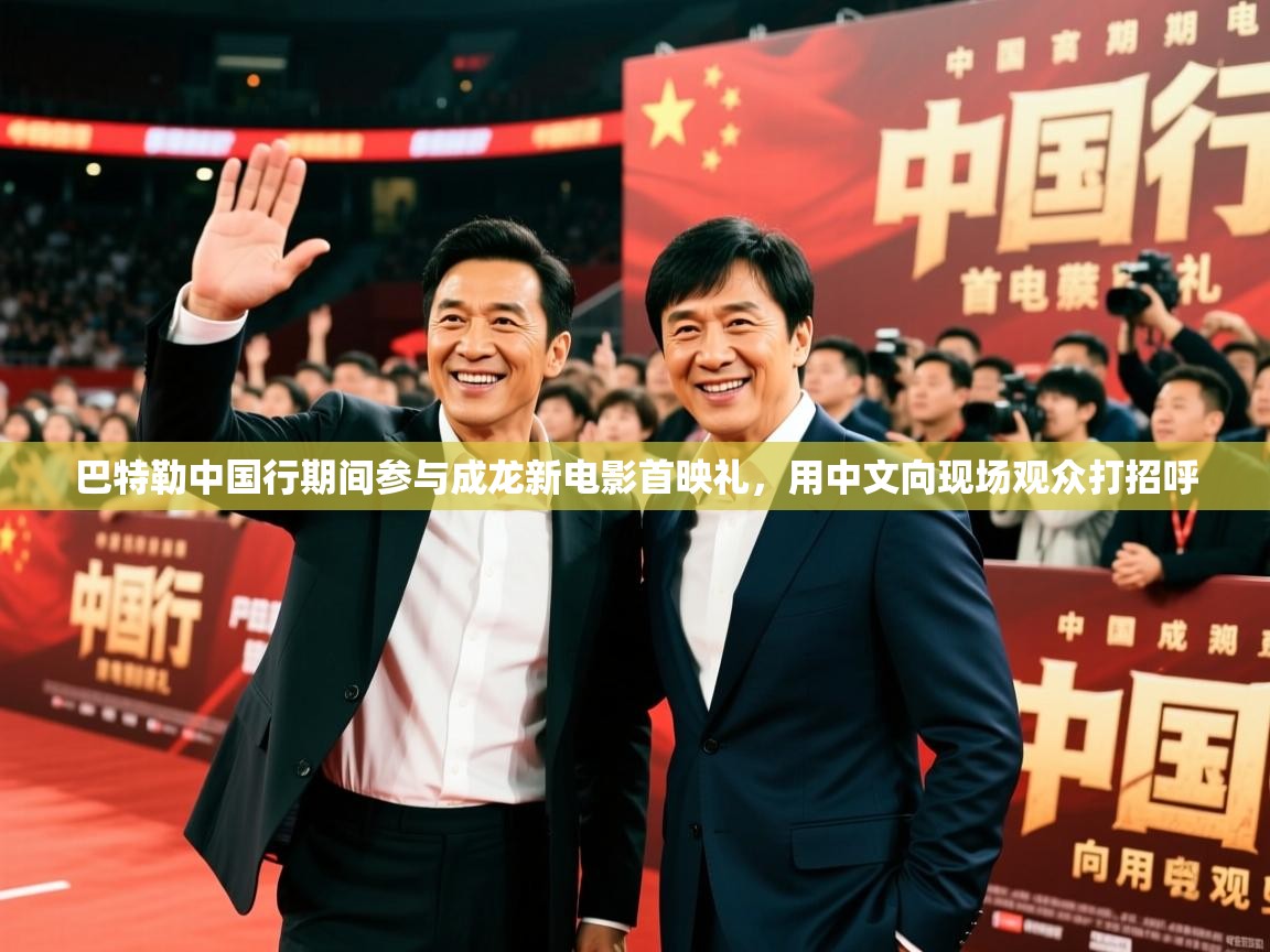 2025爱游戏体育在线官网入口巴特勒中国行期间参与成龙新电影首映礼,用中文向现场观众打招呼 第2张