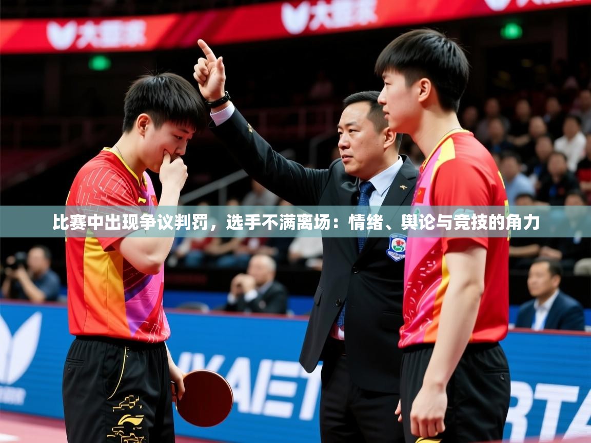 2026爱游戏体育在线平台比赛中出现争议判罚,选手不满离场:情绪、舆论与竞技的角力 第3张